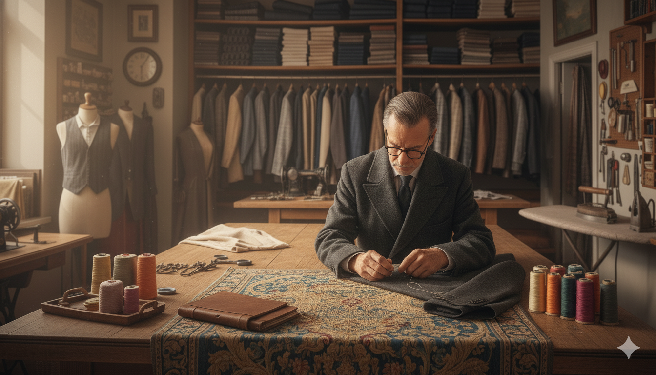 Our meticulous tailoring process